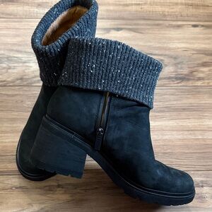 Earth Gresa Waterproof Block Heel Boots